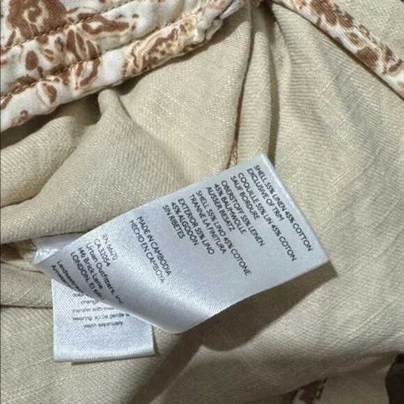 PILCRO - Oversized Linen Blend Blazer in Beige - Picture 7 of 12